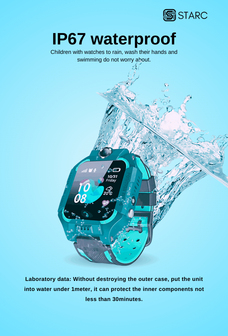 STARC Q19 Children Smartwatch with LBS, SIM, CAMERA