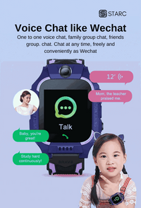 STARC Q19 Children Smartwatch with LBS, SIM, CAMERA