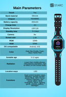 STARC Q19 Children Smartwatch with LBS, SIM, CAMERA