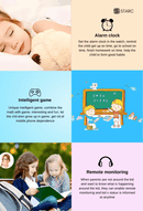 STARC Q19 Children Smartwatch with LBS, SIM, CAMERA